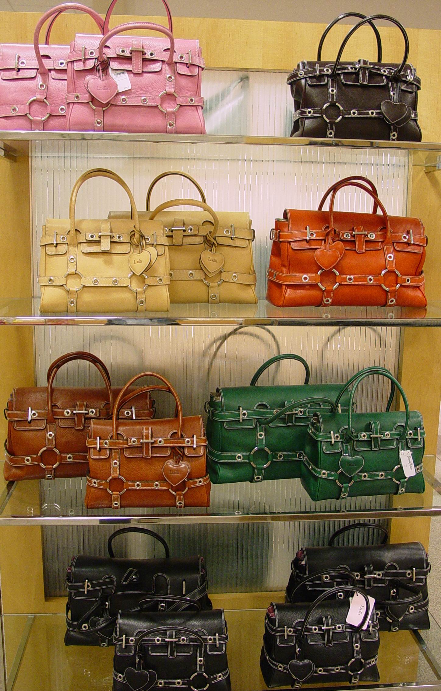 coach parker ombre bag